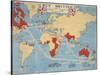 Buy British, A New Map Game and An Exciting World Race, 1932-null-Stretched Canvas