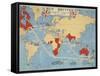Buy British, A New Map Game and An Exciting World Race, 1932-null-Framed Stretched Canvas