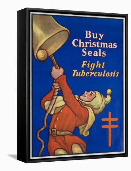 Buy Christmas Seals Fight Tuberculosis Poster-null-Framed Stretched Canvas