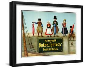 Buy Cocoa Grotes Anywhere, under the Fisherman's Children Mark-null-Framed Art Print