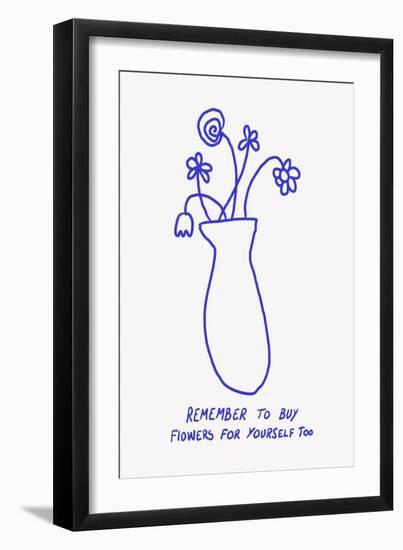 Buy Flowers for Yourself-Athene Fritsch-Framed Giclee Print