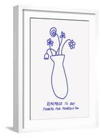 Buy Flowers for Yourself-Athene Fritsch-Framed Giclee Print