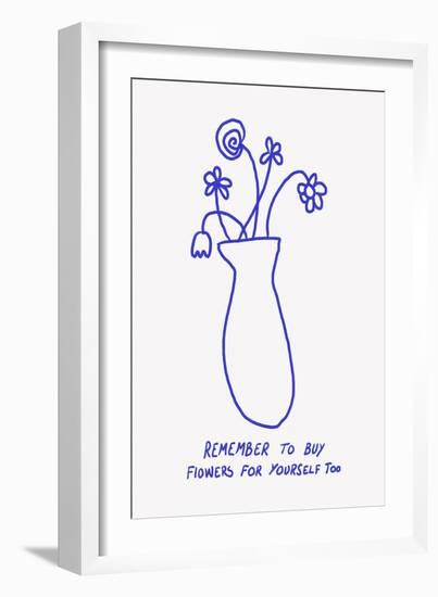 Buy Flowers for Yourself-Athene Fritsch-Framed Giclee Print