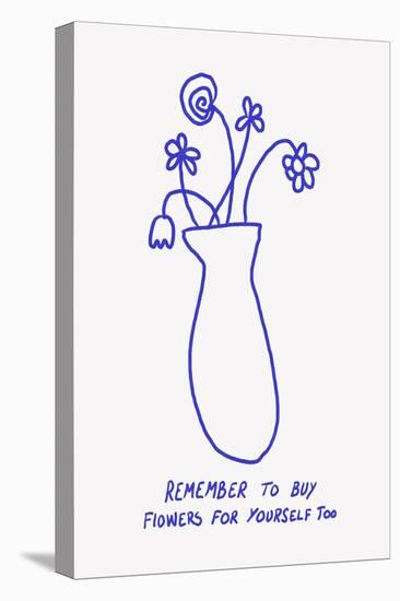 Buy Flowers for Yourself-Athene Fritsch-Stretched Canvas