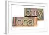 Buy Local-PixelsAway-Framed Art Print