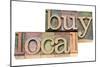 Buy Local-PixelsAway-Mounted Premium Giclee Print