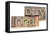 Buy Local-PixelsAway-Framed Stretched Canvas