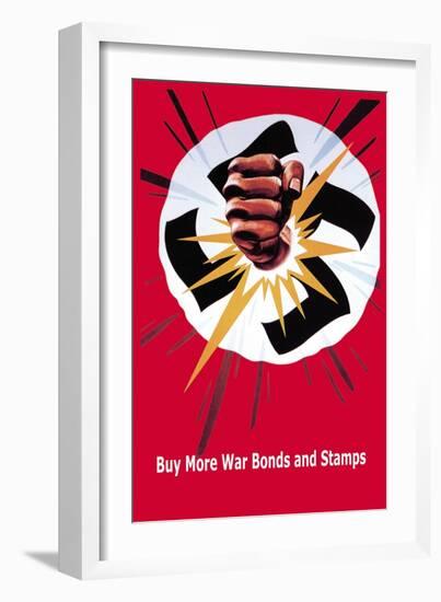 Buy More War Bonds and Stamps-null-Framed Art Print