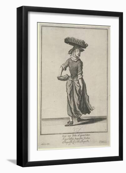 Buy My Dish of Great Eeles, Cries of London-Pierce Tempest-Framed Giclee Print