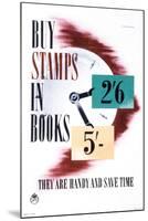 Buy Stamps in Books They are Handy and Save Time-Stan Krol-Mounted Art Print