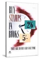 Buy Stamps in Books They are Handy and Save Time-Stan Krol-Stretched Canvas