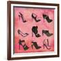 Buy the Shoes I-Ashley Sta Teresa-Framed Art Print