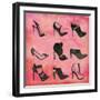 Buy the Shoes I-Ashley Sta Teresa-Framed Art Print