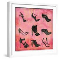 Buy the Shoes I-Ashley Sta Teresa-Framed Art Print