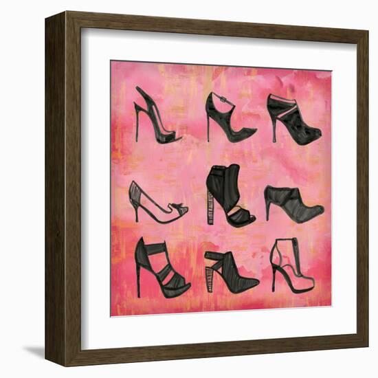 Buy the Shoes I-Ashley Sta Teresa-Framed Art Print