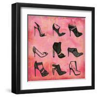 Buy the Shoes I-Ashley Sta Teresa-Framed Art Print