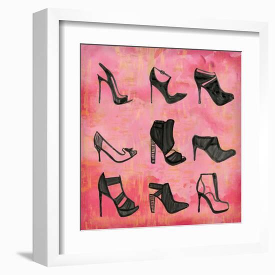 Buy the Shoes I-Ashley Sta Teresa-Framed Art Print