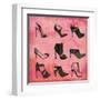 Buy the Shoes I-Ashley Sta Teresa-Framed Art Print