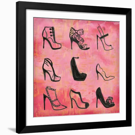 Buy the Shoes II-Ashley Sta Teresa-Framed Art Print