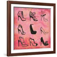 Buy the Shoes II-Ashley Sta Teresa-Framed Art Print