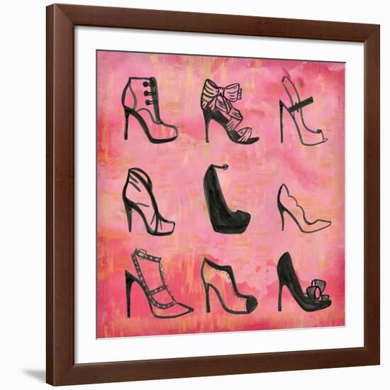 Buy the Shoes II-Ashley Sta Teresa-Framed Art Print