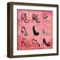 Buy the Shoes II-Ashley Sta Teresa-Framed Art Print