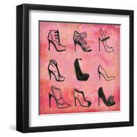 Buy the Shoes II-Ashley Sta Teresa-Framed Art Print