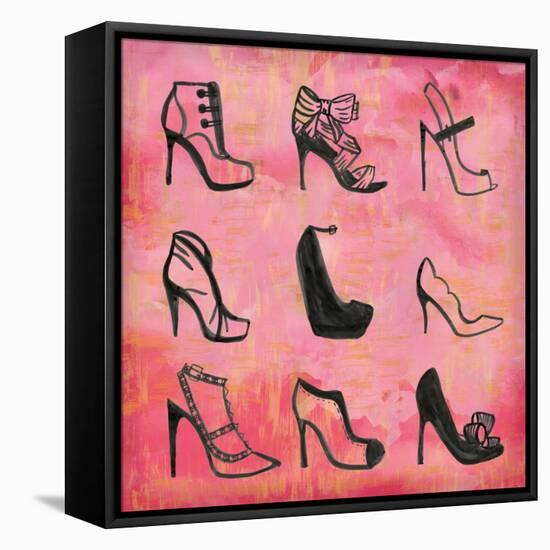 Buy the Shoes II-Ashley Sta Teresa-Framed Stretched Canvas