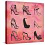 Buy the Shoes II-Ashley Sta Teresa-Stretched Canvas