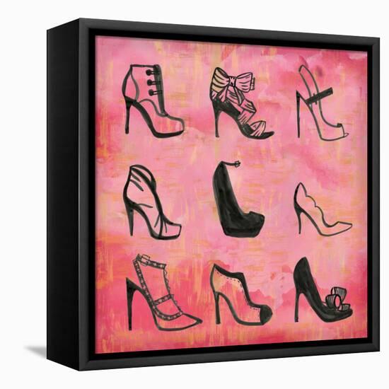 Buy the Shoes II-Ashley Sta Teresa-Framed Stretched Canvas