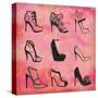 Buy the Shoes II-Ashley Sta Teresa-Stretched Canvas
