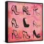 Buy the Shoes II-Ashley Sta Teresa-Framed Stretched Canvas