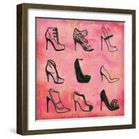 Buy the Shoes II-Ashley Sta Teresa-Framed Art Print