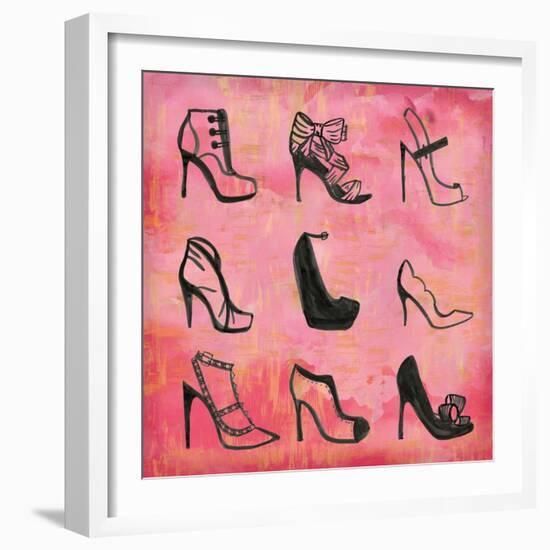 Buy the Shoes II-Ashley Sta Teresa-Framed Art Print