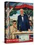 "Buy War Bonds,"July 1, 1944-W.W. Calvert-Stretched Canvas