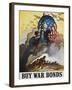 Buy War Bonds Poster-null-Framed Giclee Print