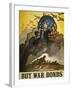 Buy War Bonds, World War 2 Poster of Uncle Sam-null-Framed Art Print