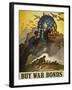 Buy War Bonds, World War 2 Poster of Uncle Sam-null-Framed Art Print