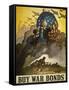 Buy War Bonds, World War 2 Poster of Uncle Sam-null-Framed Stretched Canvas