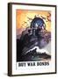 Buy War Bonds-Newell Convers Wyeth-Framed Art Print