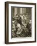 Buyers and Sellers Driven Out of the Temple-Gustave Doré-Framed Giclee Print