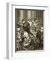 Buyers and Sellers Driven Out of the Temple-Gustave Doré-Framed Giclee Print