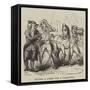 Buying a Horse for a Clergyman-null-Framed Stretched Canvas