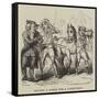 Buying a Horse for a Clergyman-null-Framed Stretched Canvas