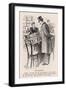 Buying a Tie 1898-null-Framed Art Print