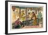 Buying and Selling Paper in Samarkand, Turkestan-null-Framed Giclee Print