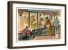 Buying and Selling Paper in Samarkand, Turkestan-null-Framed Giclee Print