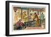 Buying and Selling Paper in Samarkand, Turkestan-null-Framed Giclee Print