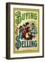 Buying and Selling-null-Framed Art Print