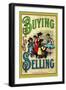 Buying and Selling-null-Framed Art Print